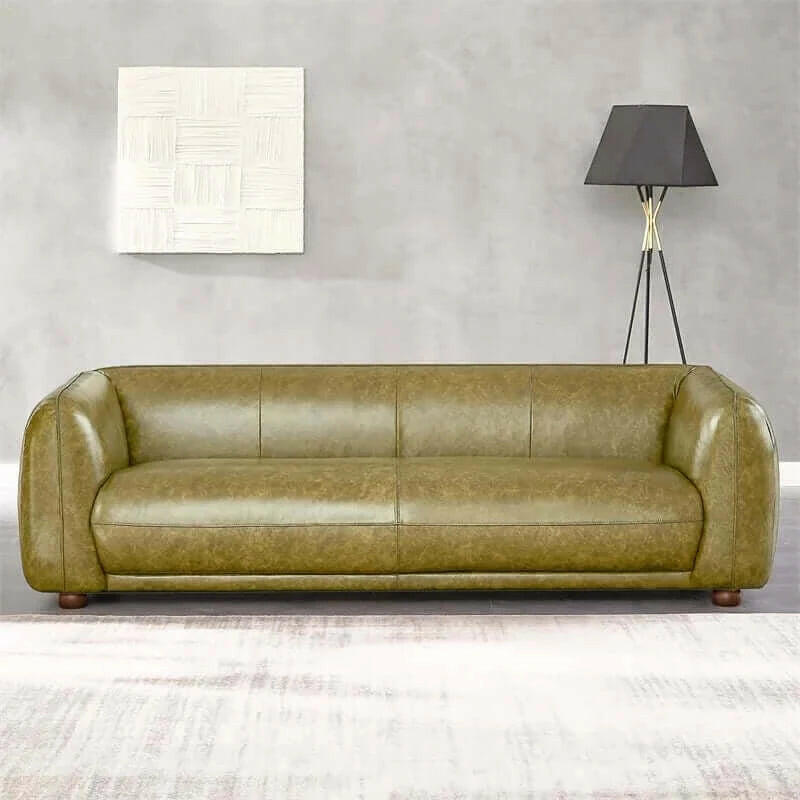 Marlon Luxury Italian Leather Sofa.