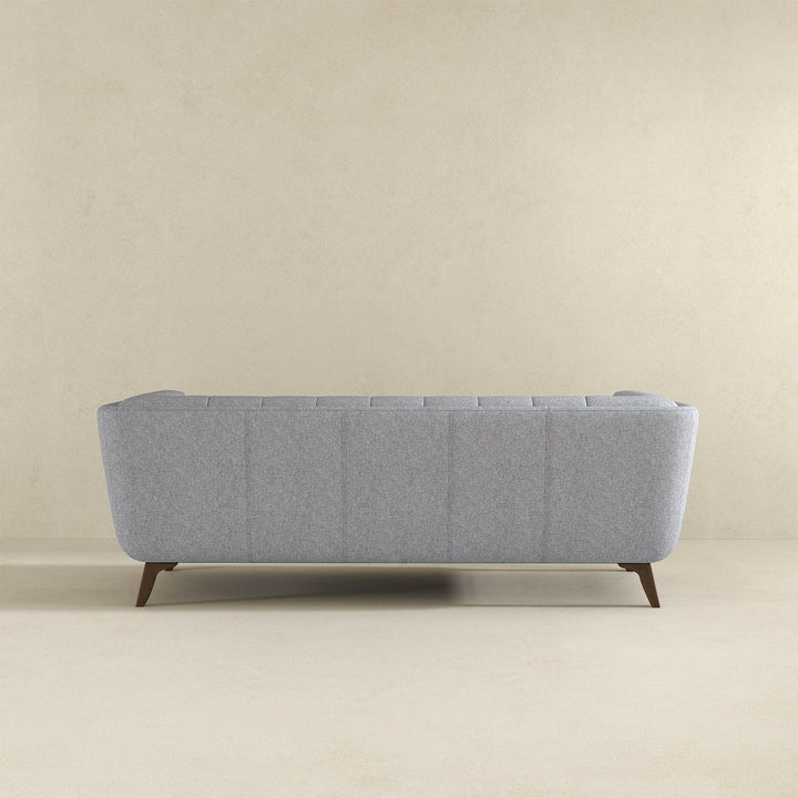 Addison Large Light Gray Fabric Sofa.