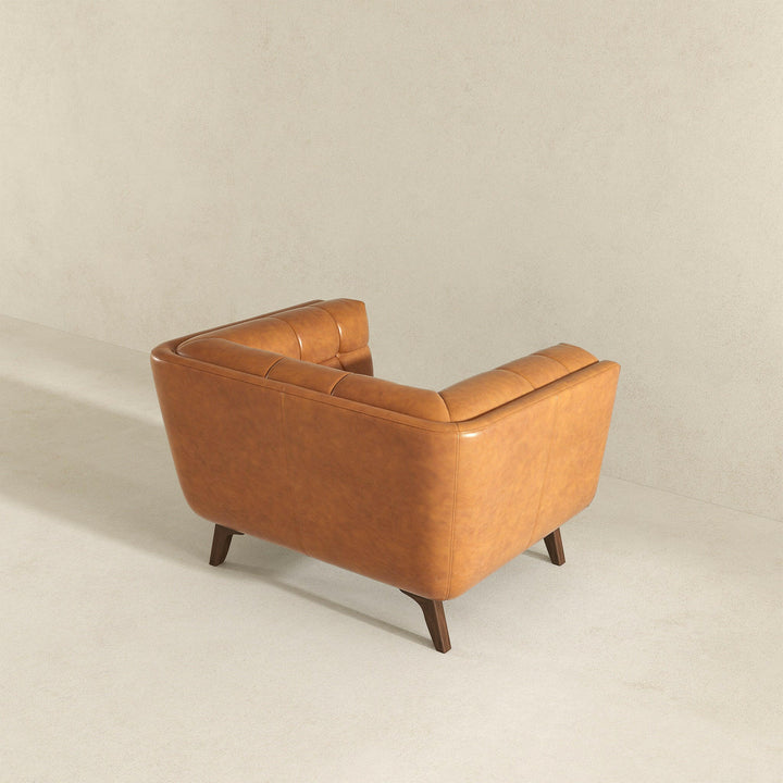 Addison Lounge Chair (Cognac Leather).