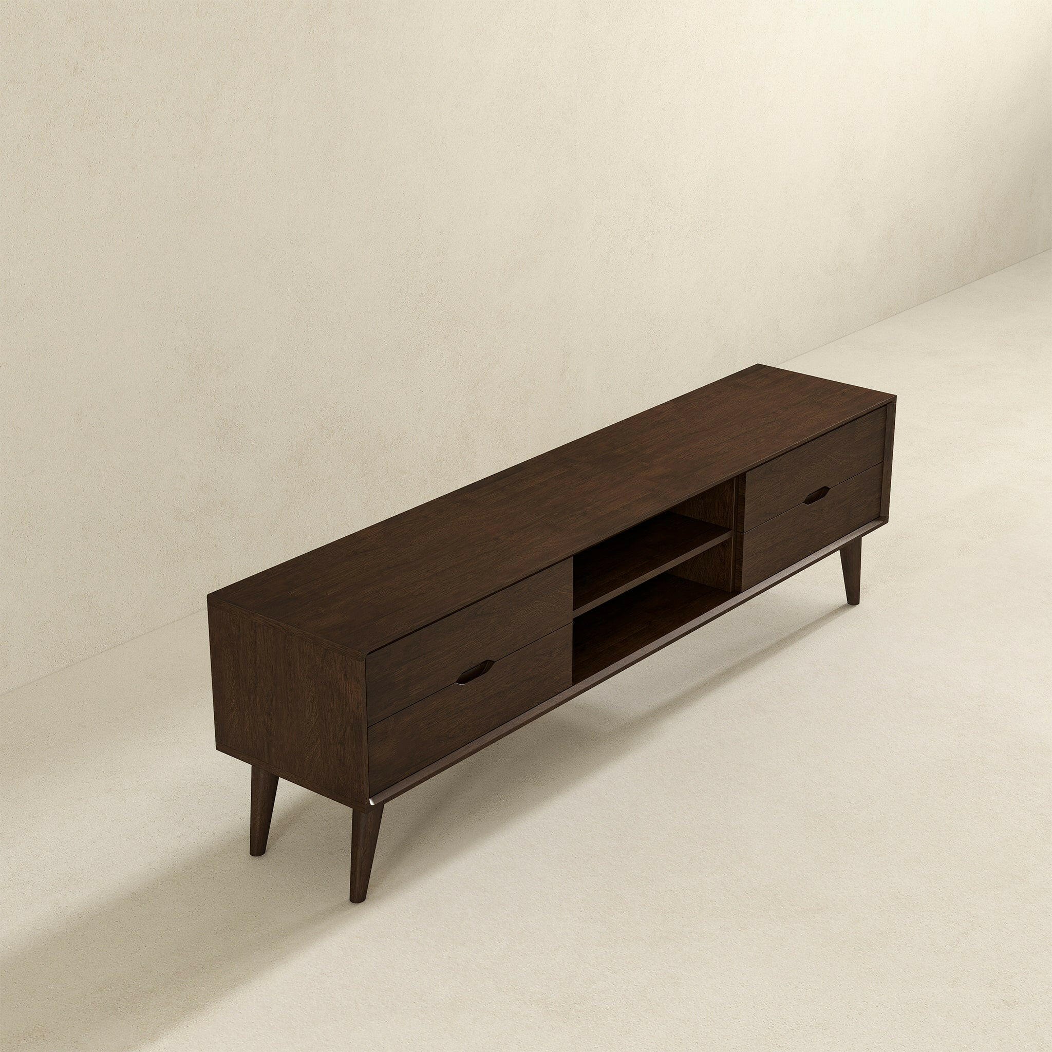 Adrian TV Stand (Walnut).