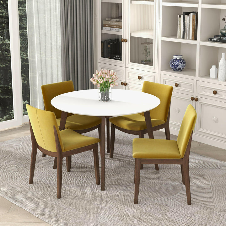 Alina Dining Table (White).