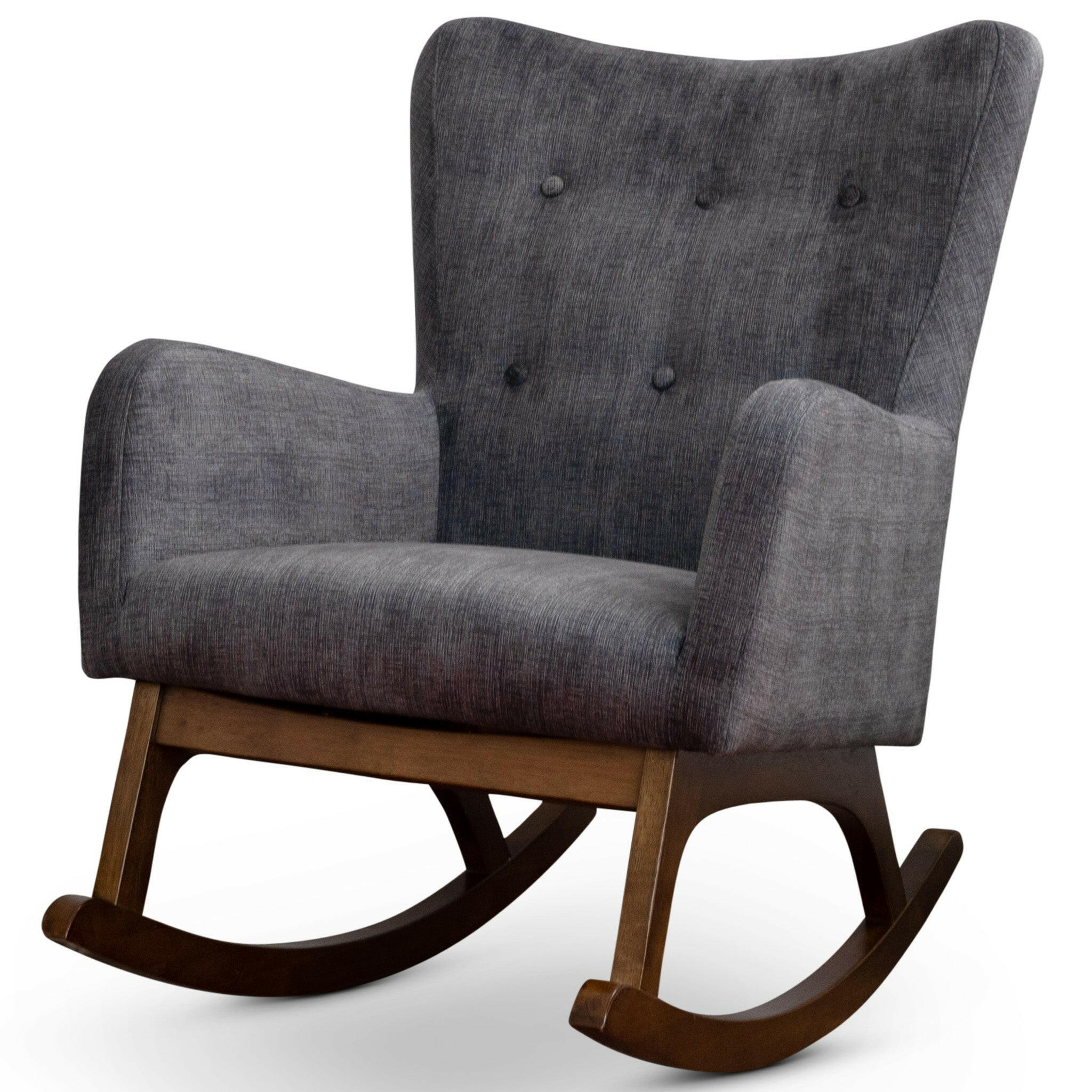 Alistair Solid Wood Rocking Chair.