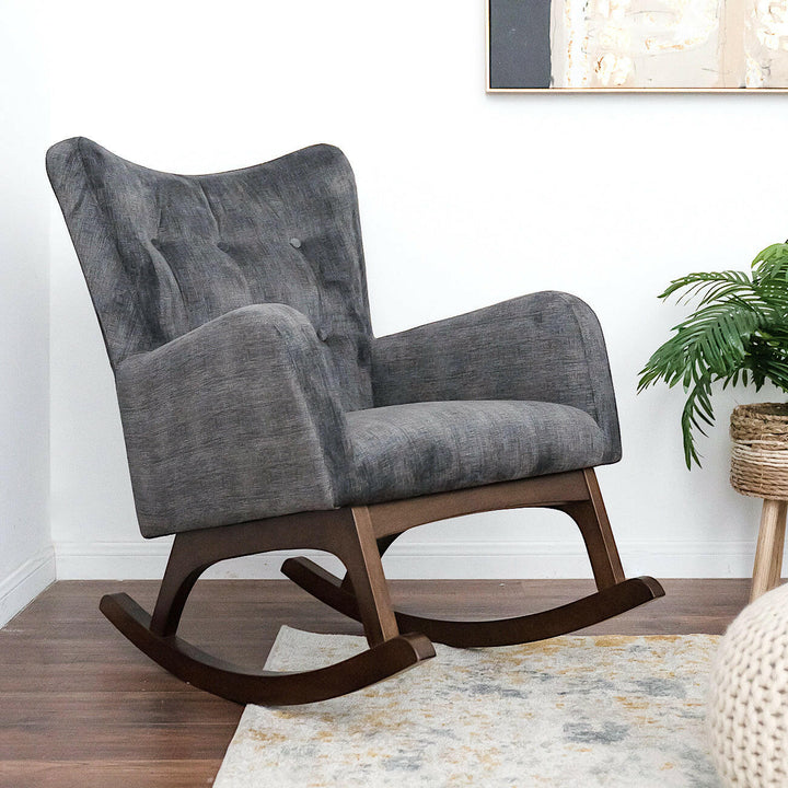 Alistair Solid Wood Rocking Chair.