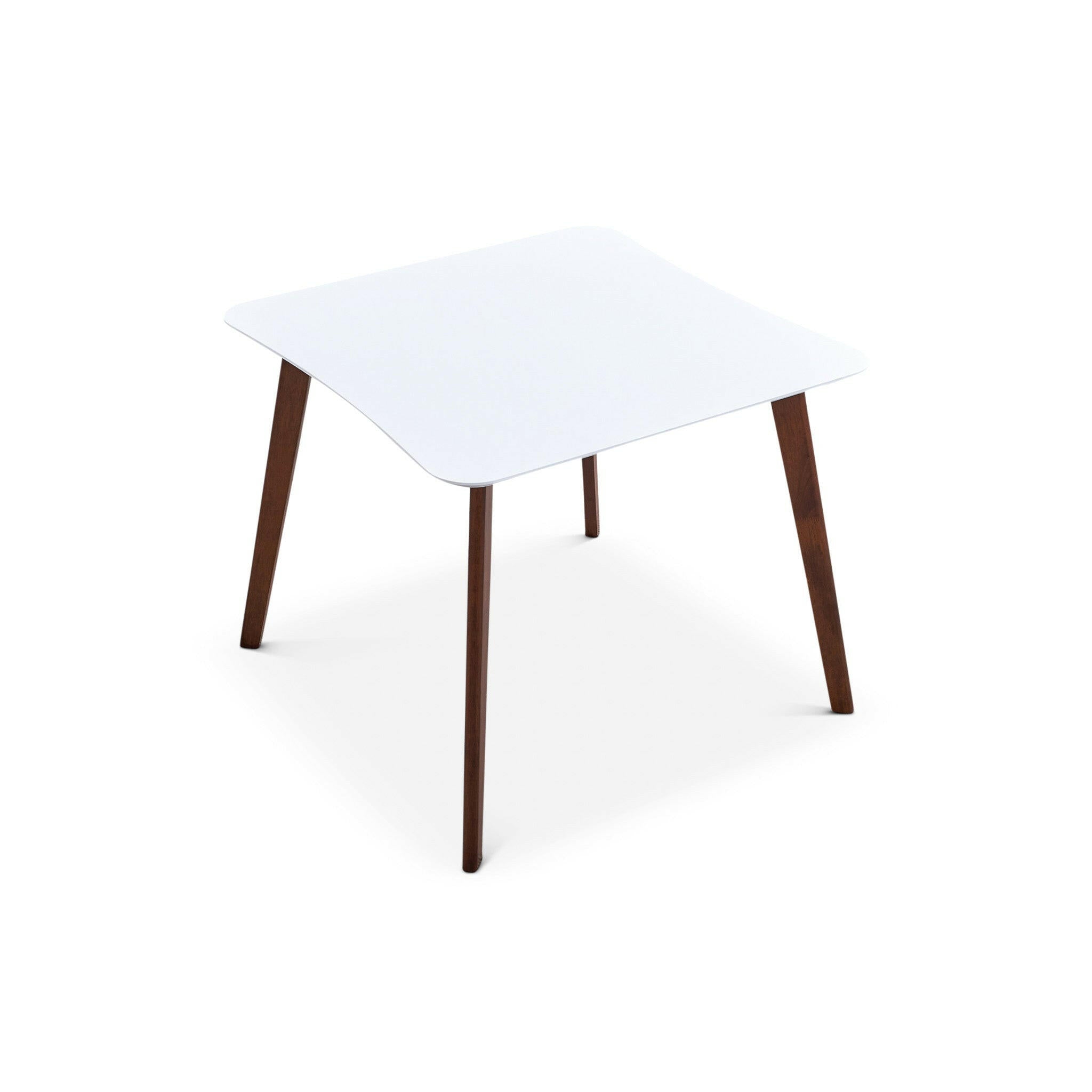 Benton Modern White Top Dining Table.