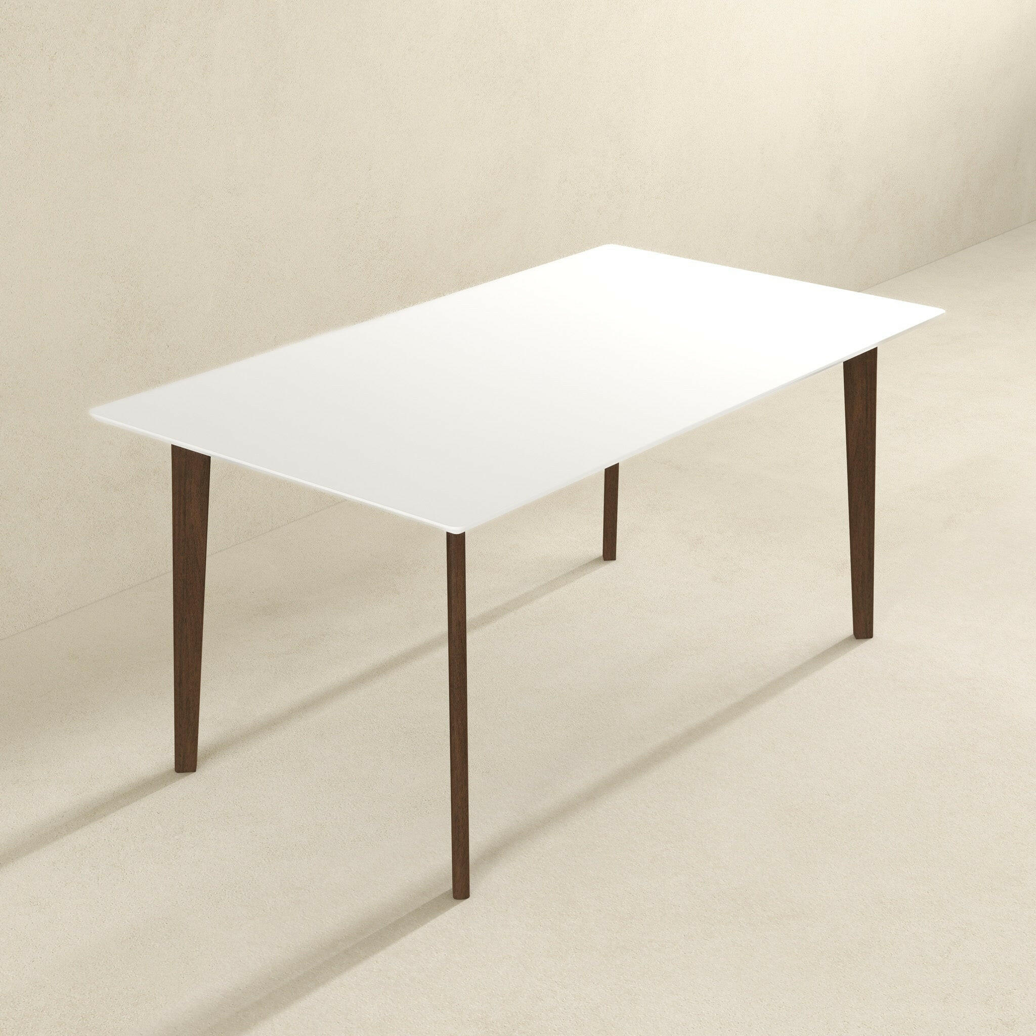 Carlos White Large Dining Table.