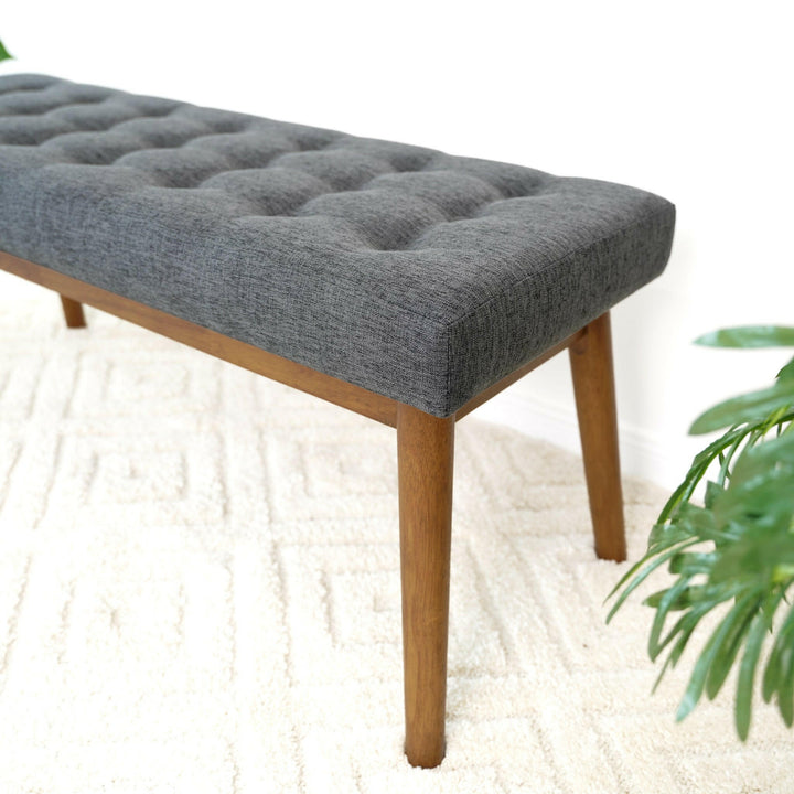 Delilah Modern Bench (Fabric).