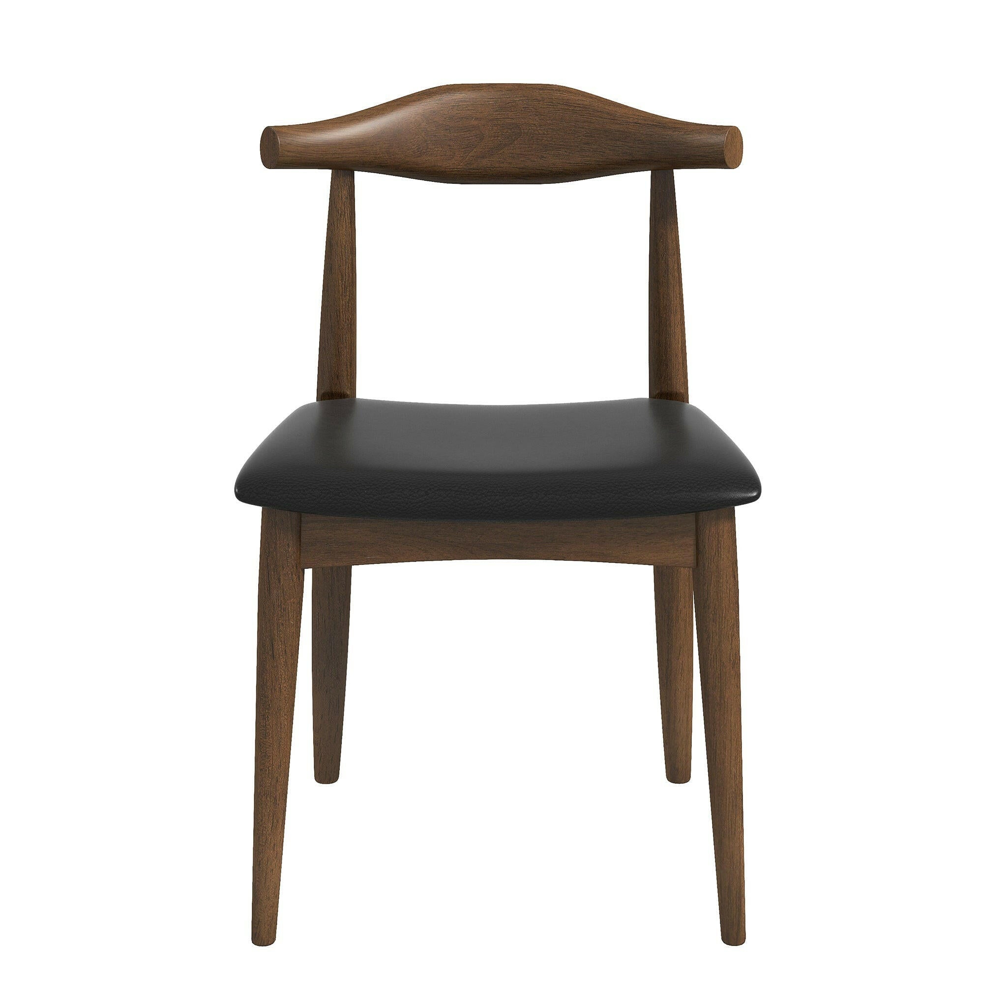 Destiny Black PU Dining Chairs (Set Of 2).