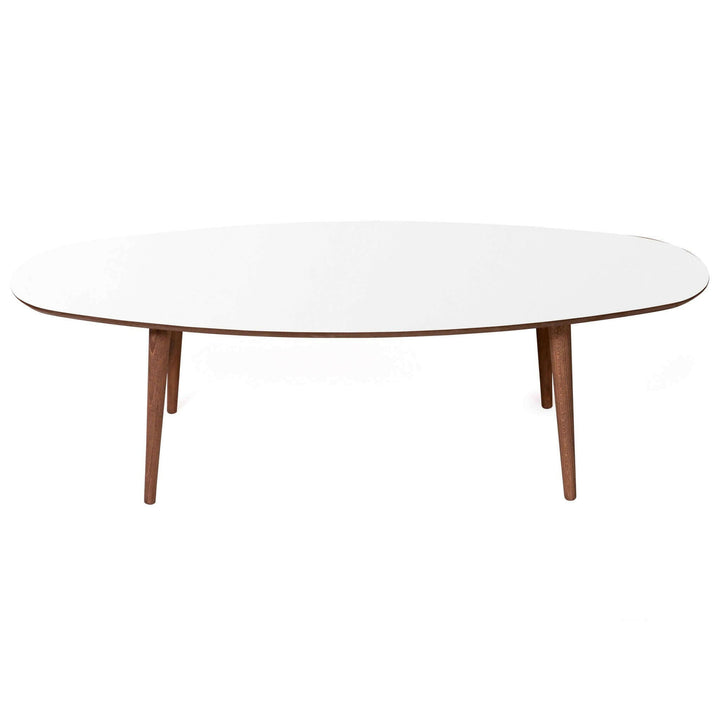 Carsen Cream Oval Center Table.