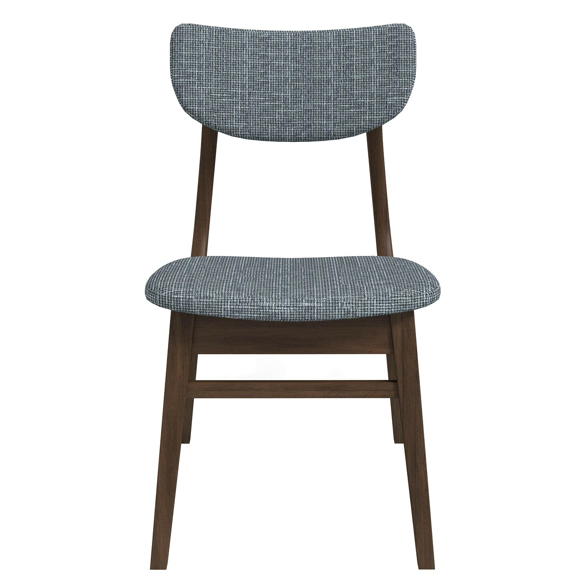 Eula Dark Grey Dining Chair (Set Of 2).