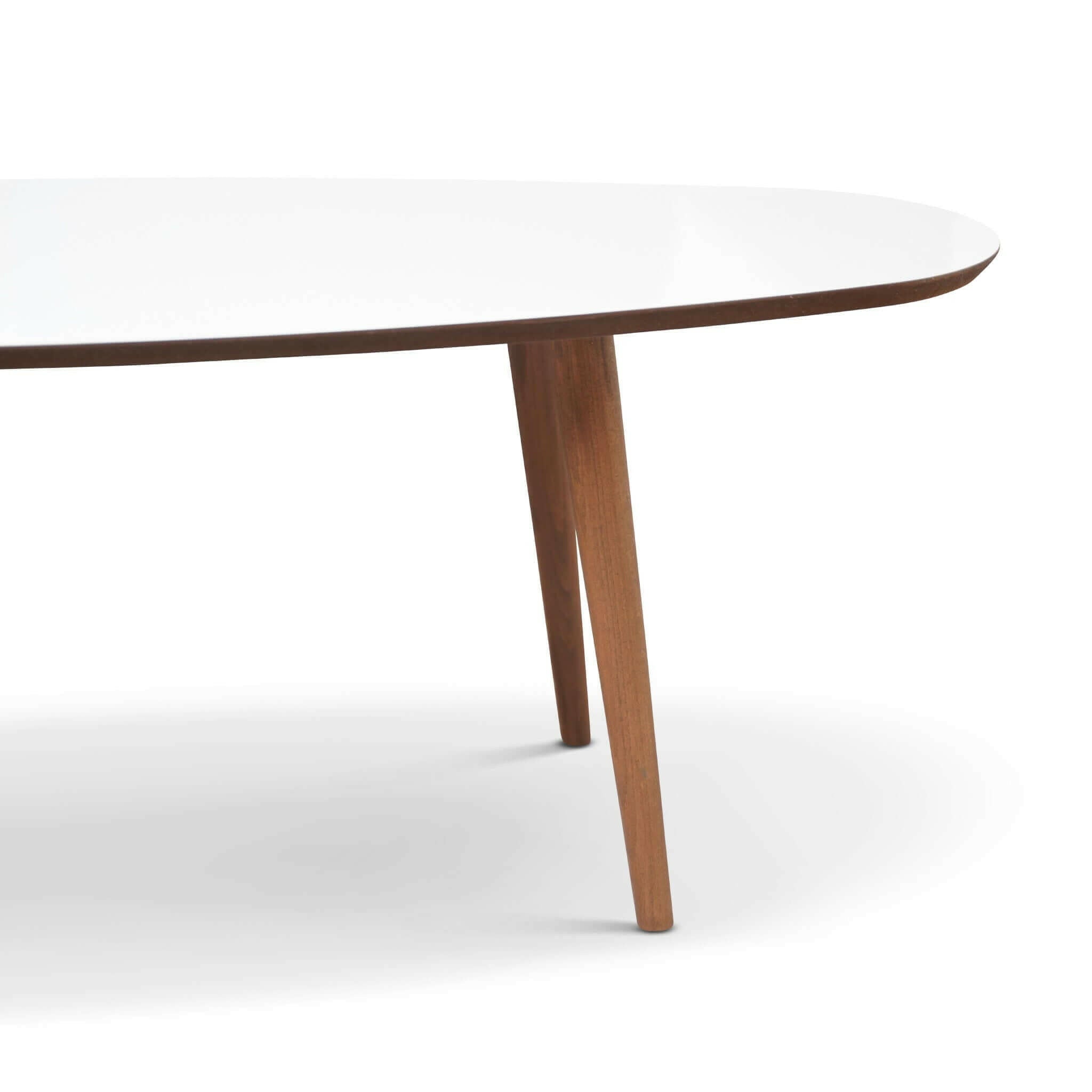 Carsen Cream Oval Center Table.