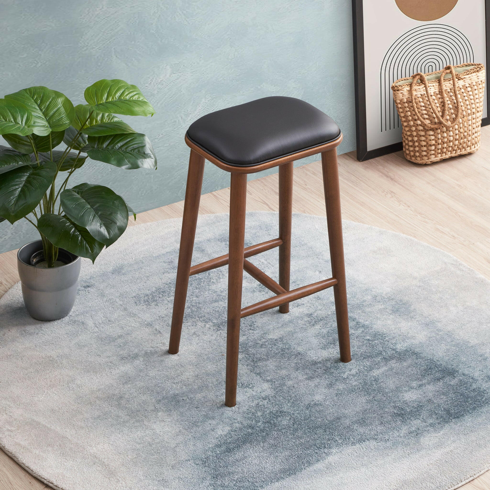 Jason PU Leather Bar Stool.