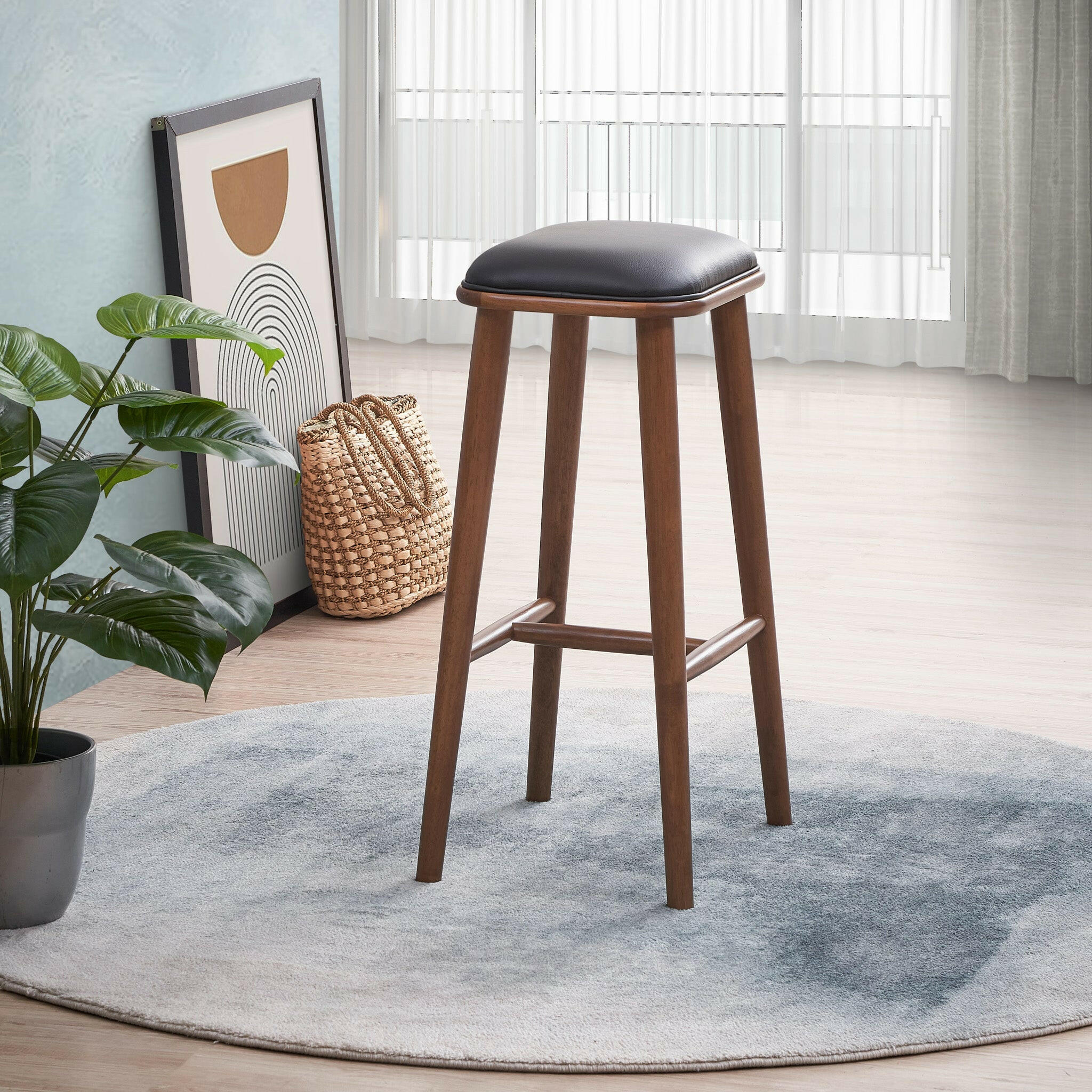 Jason PU Leather Bar Stool.