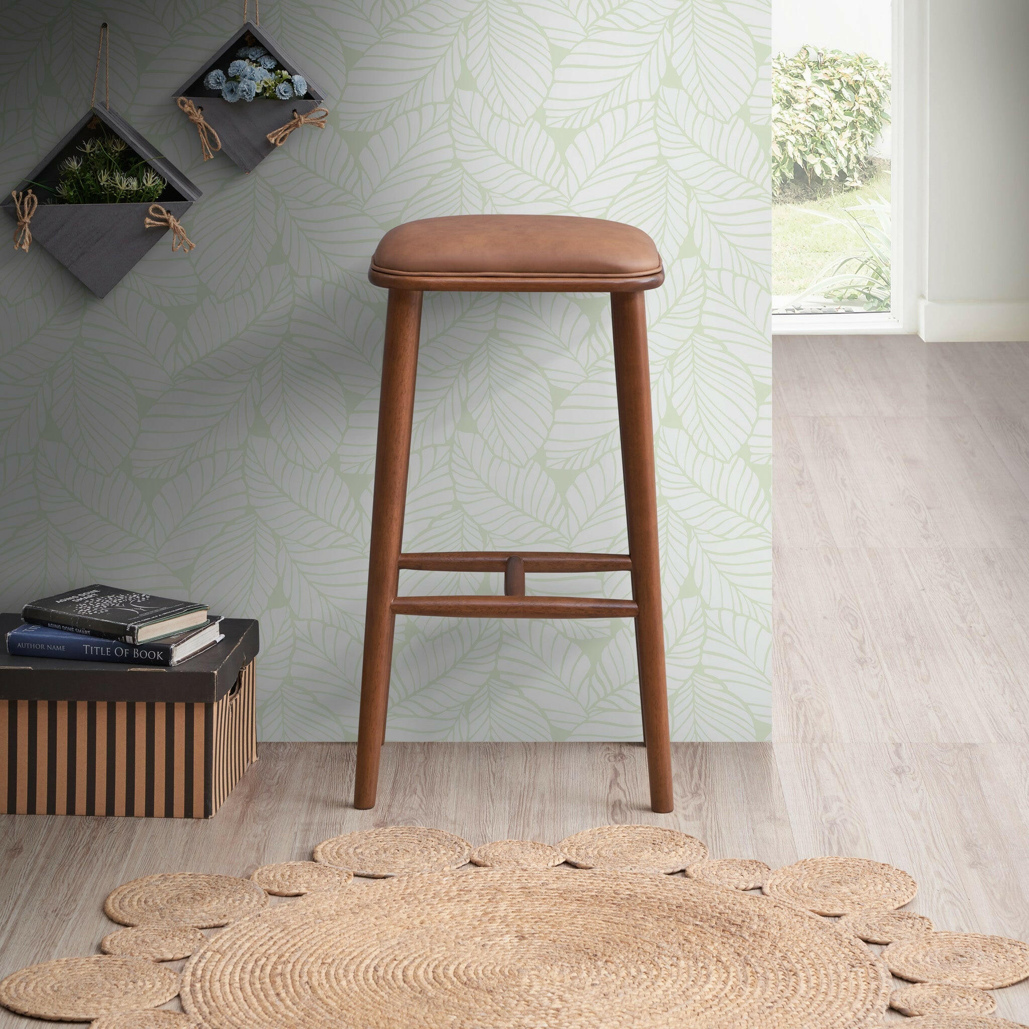 Jason PU Leather Bar Stool.