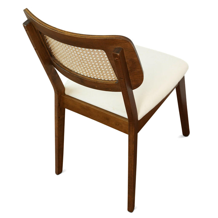 Kaden Cream Velvet Dining Chair (Set Of 2).