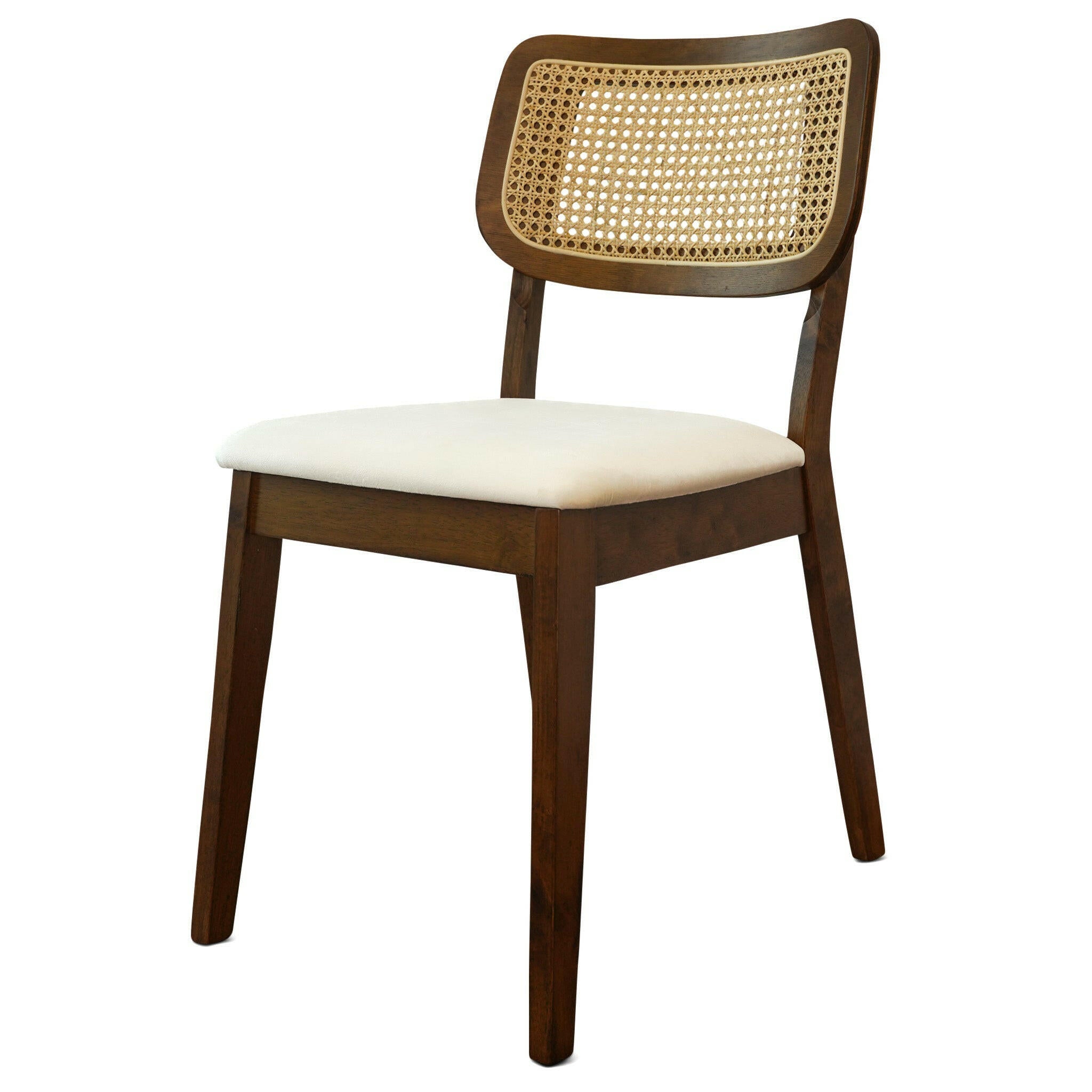 Kaden Cream Velvet Dining Chair (Set Of 2).