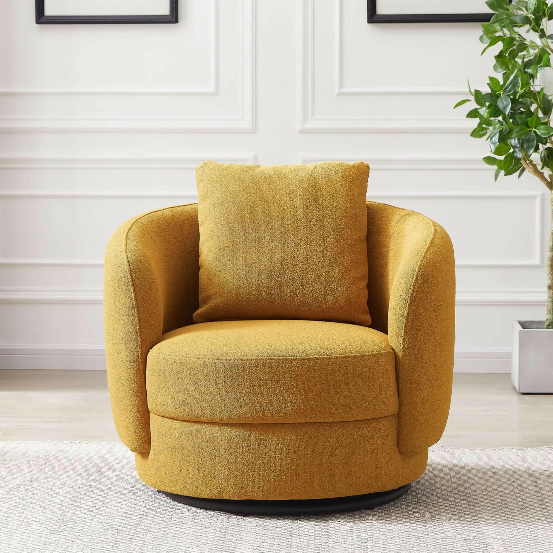 Dylan Boucle Lounge Chair.