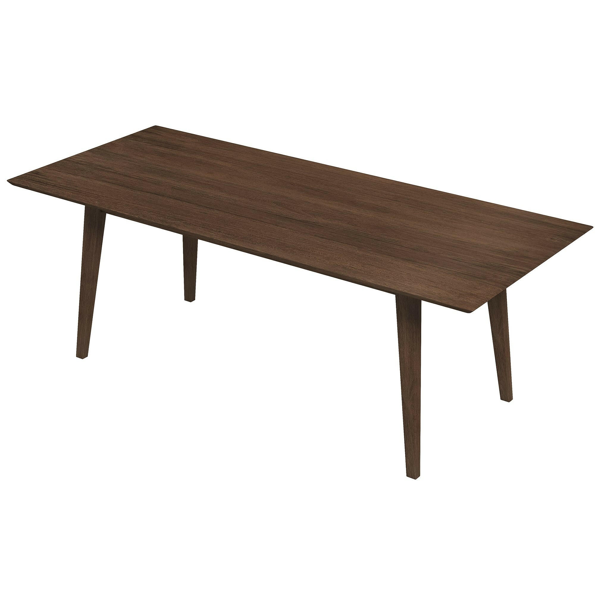 Levi Modern Style Solid Wood Rectangular Dining Kitchen Table 86".