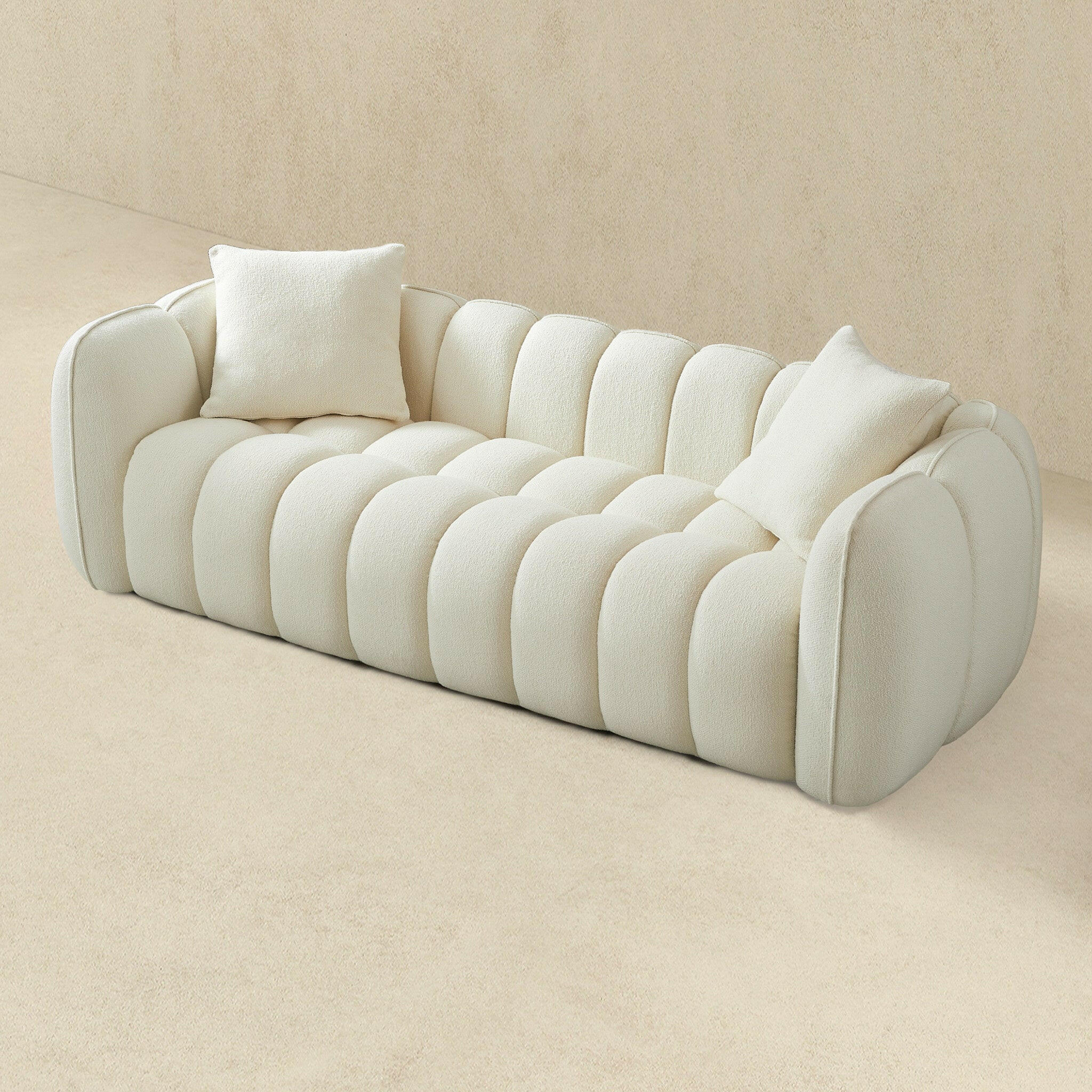 Marissa Sofa (Cream Boucle).