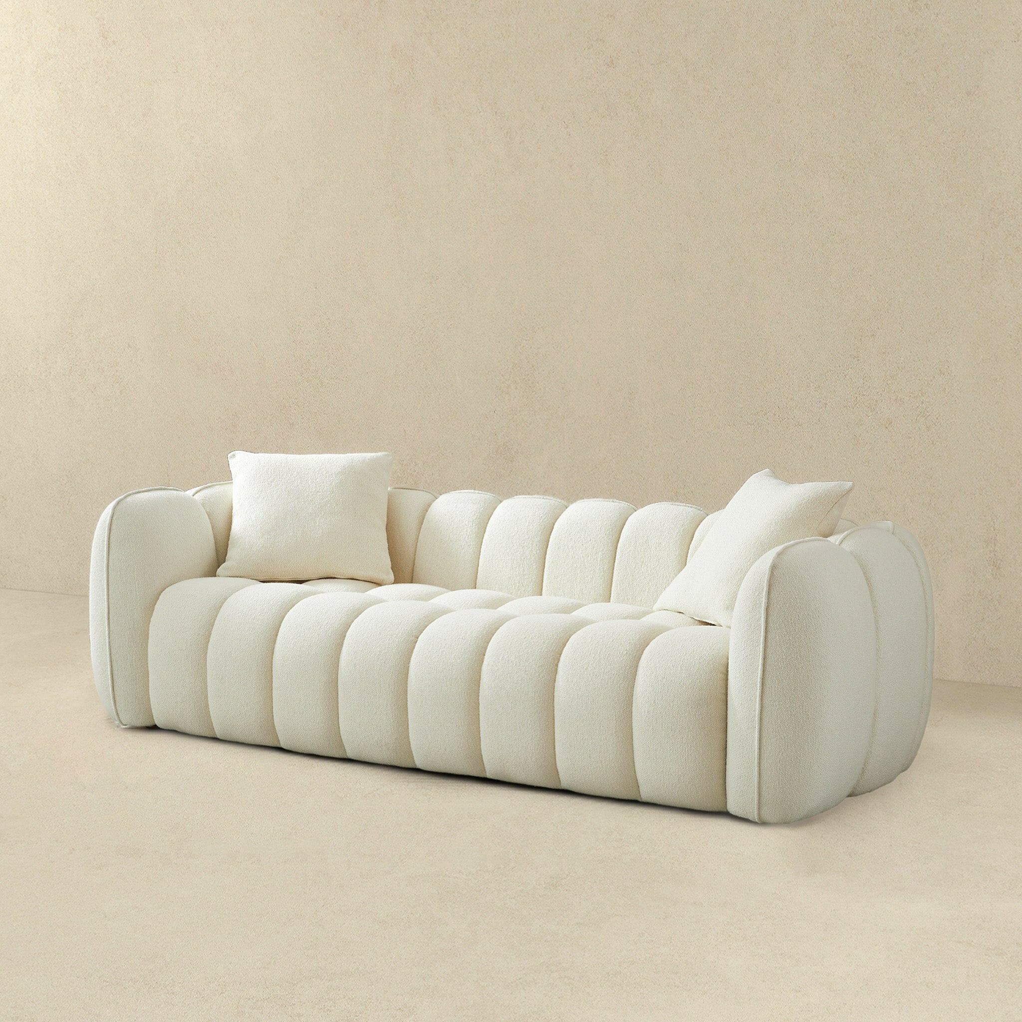 Marissa Sofa (Cream Boucle).