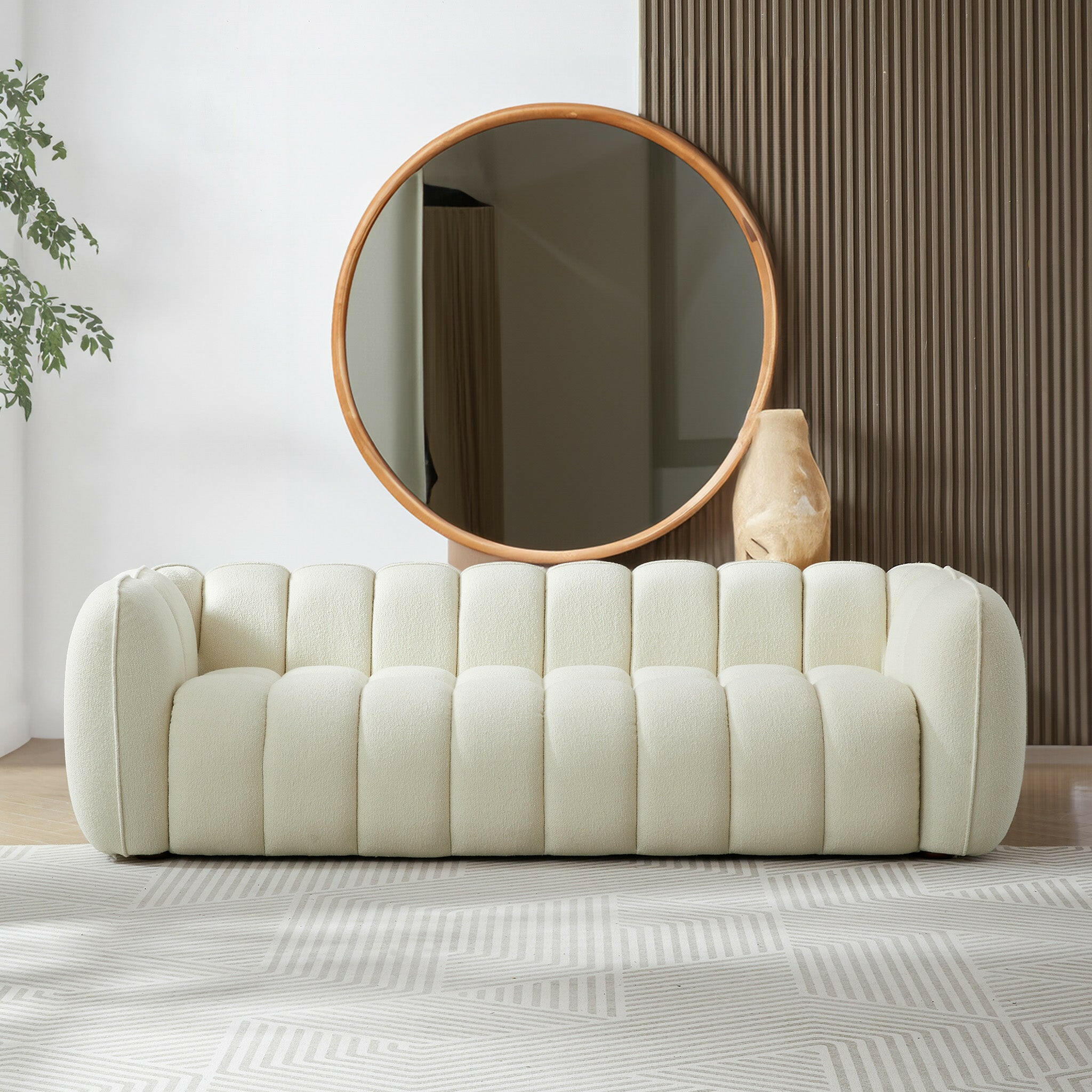 Marissa Sofa (Cream Boucle).