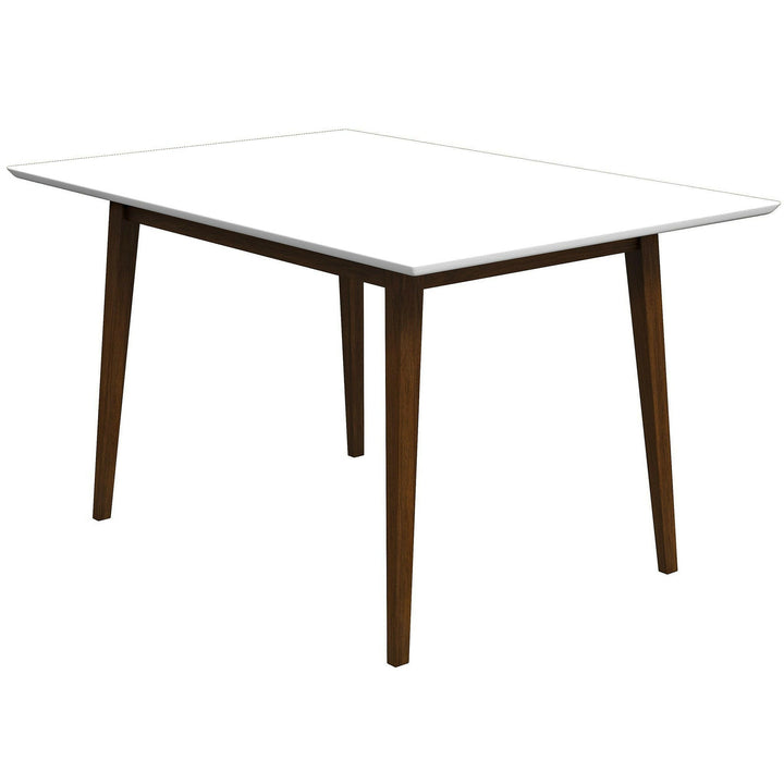 Mary Modern Style Solid Wood Rectangular Dining Kitchen Table 47".