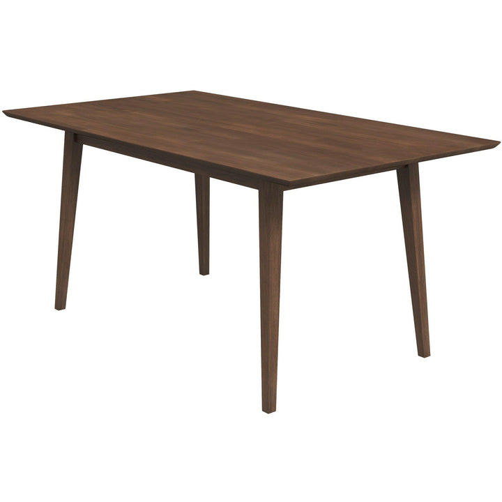 Mary Modern Style Solid Wood Rectangular Dining Kitchen Table 63".