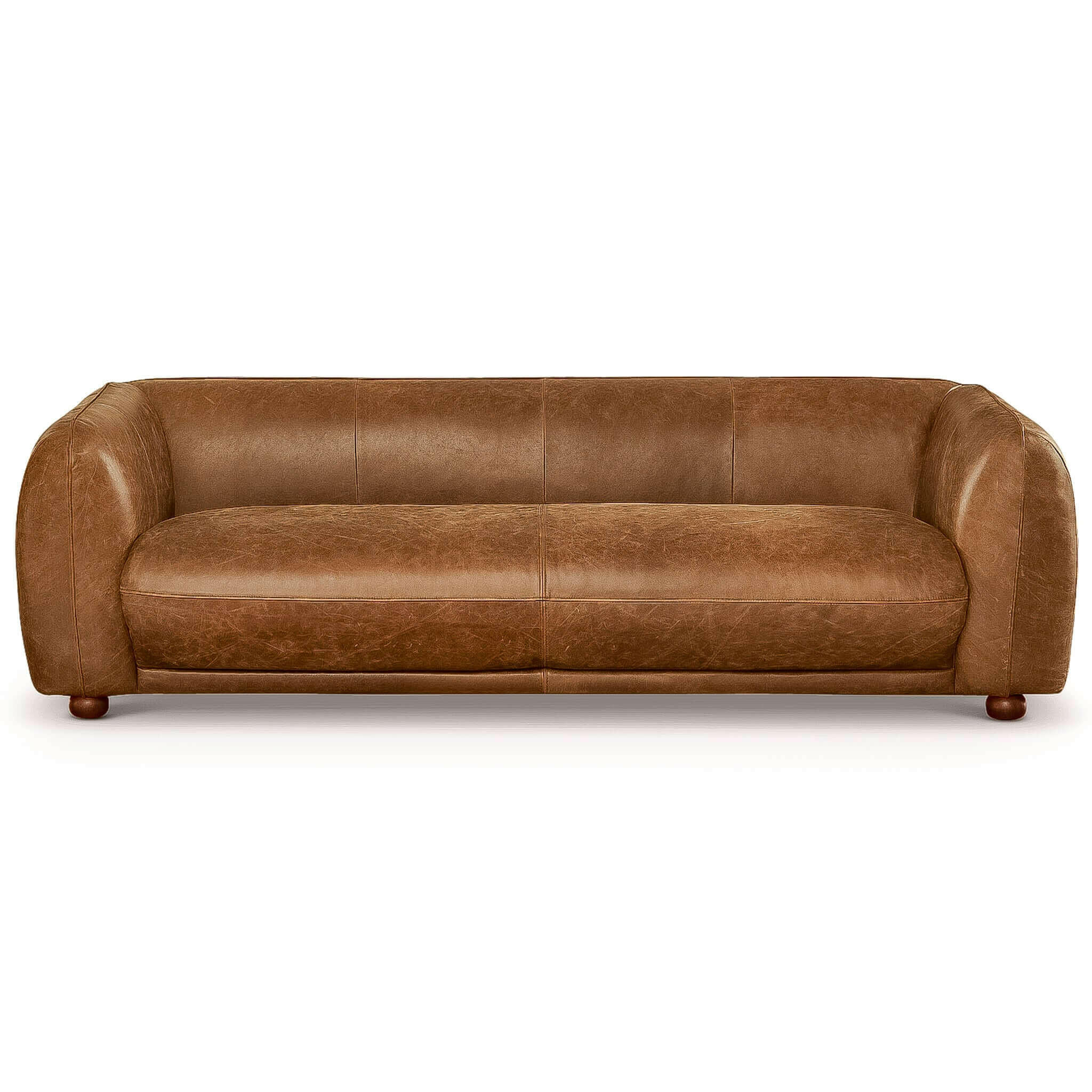 Marlon Luxury Italian Leather Sofa.