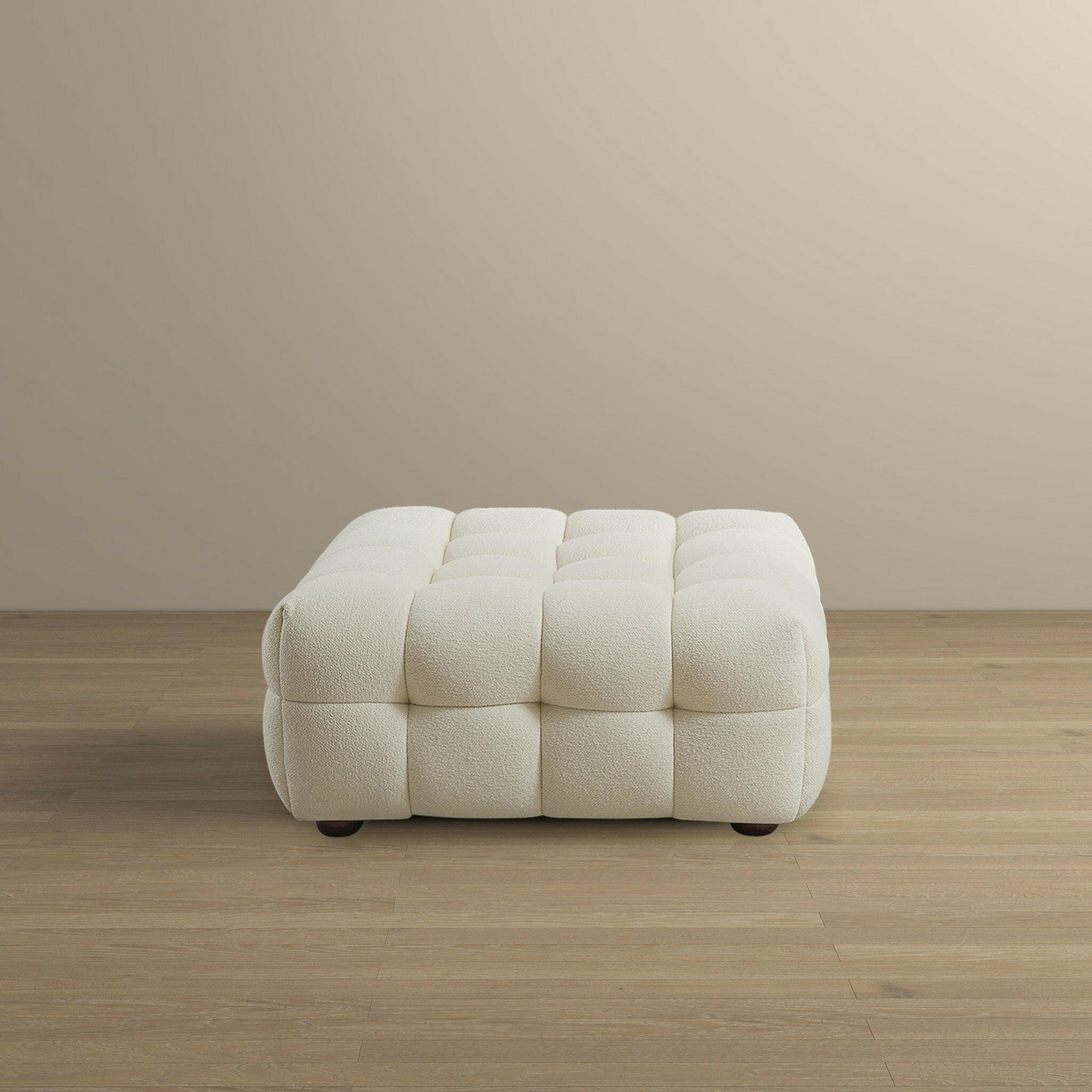 Morrison Ottoman (Cream Boucle).