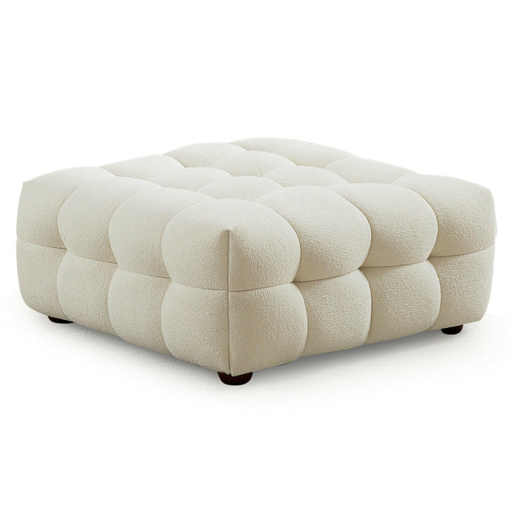 Morrison Ottoman (Cream Boucle).