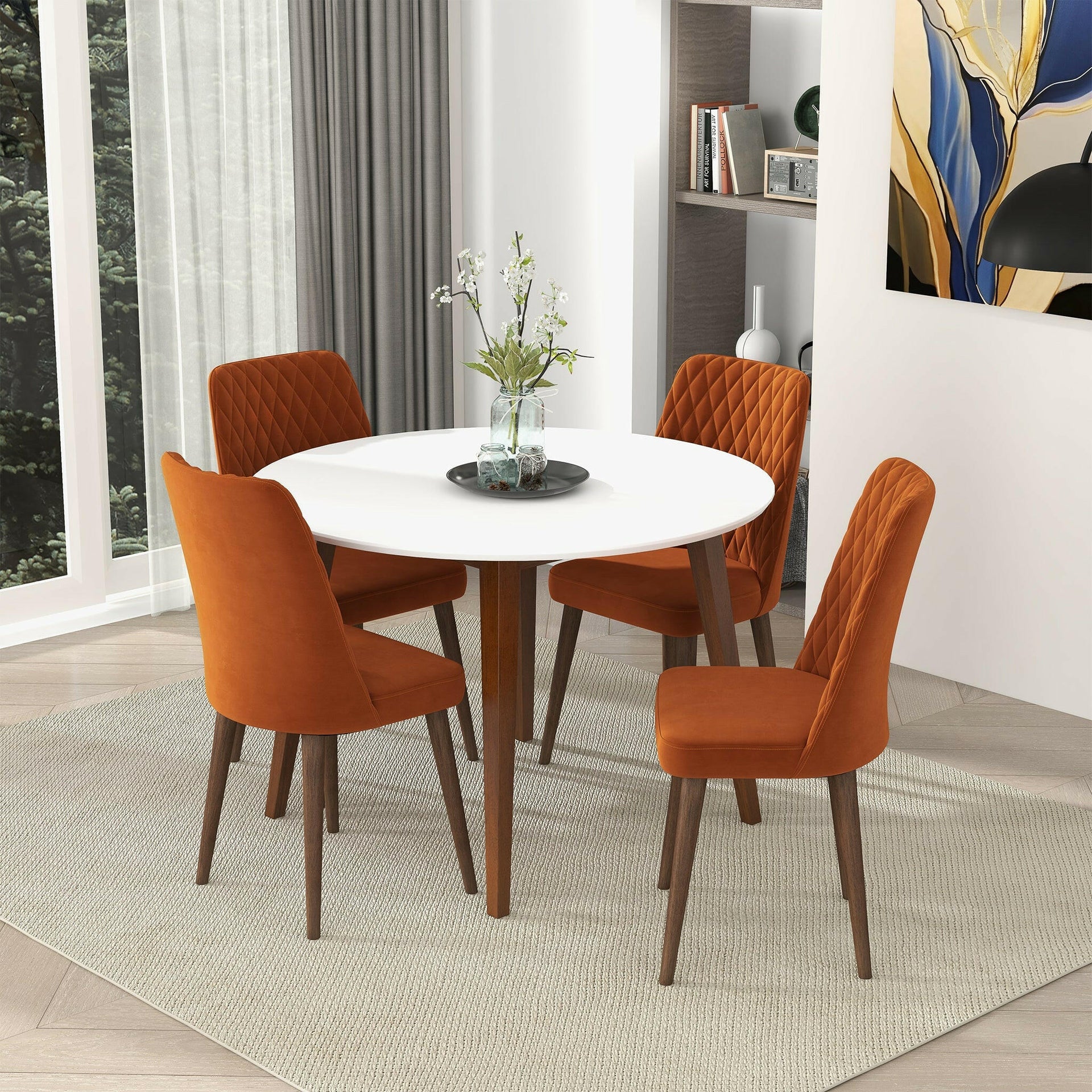 Paloma Dining Table (White).