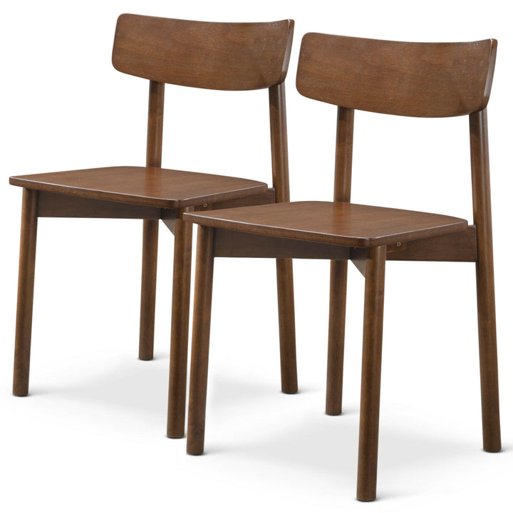 Pierre Walnut Dining Chair (Set Of 2).