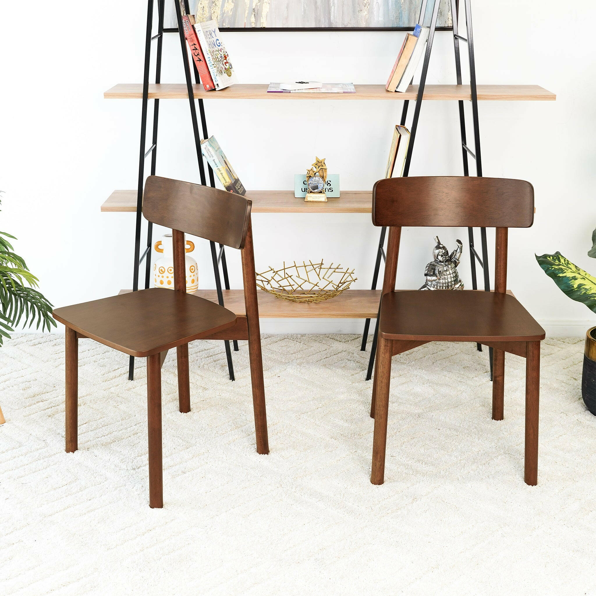 Pierre Walnut Dining Chair (Set Of 2).