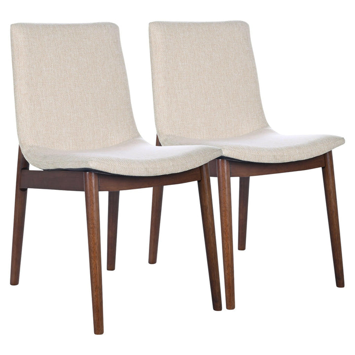 Ravel Beige Fabric Dining Chair Set of 2.