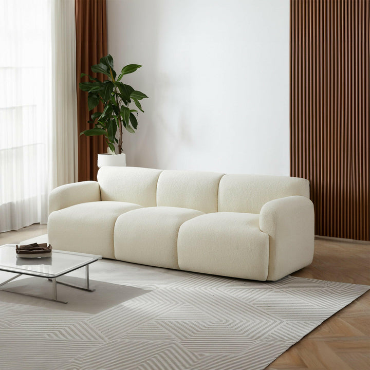 Simone Sofa (Cream Boucle).