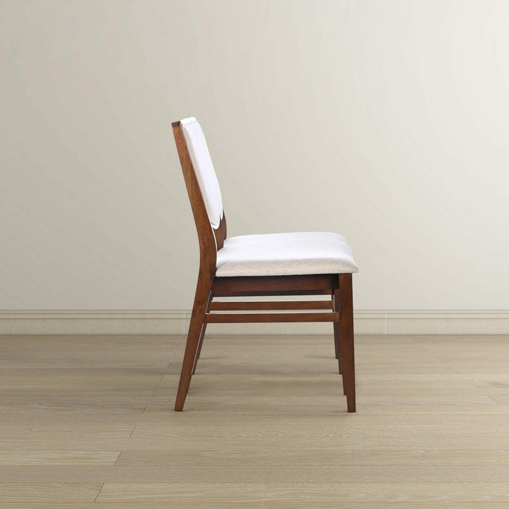 Skylar Beige Fabric Dining Chair (Set Of 2).