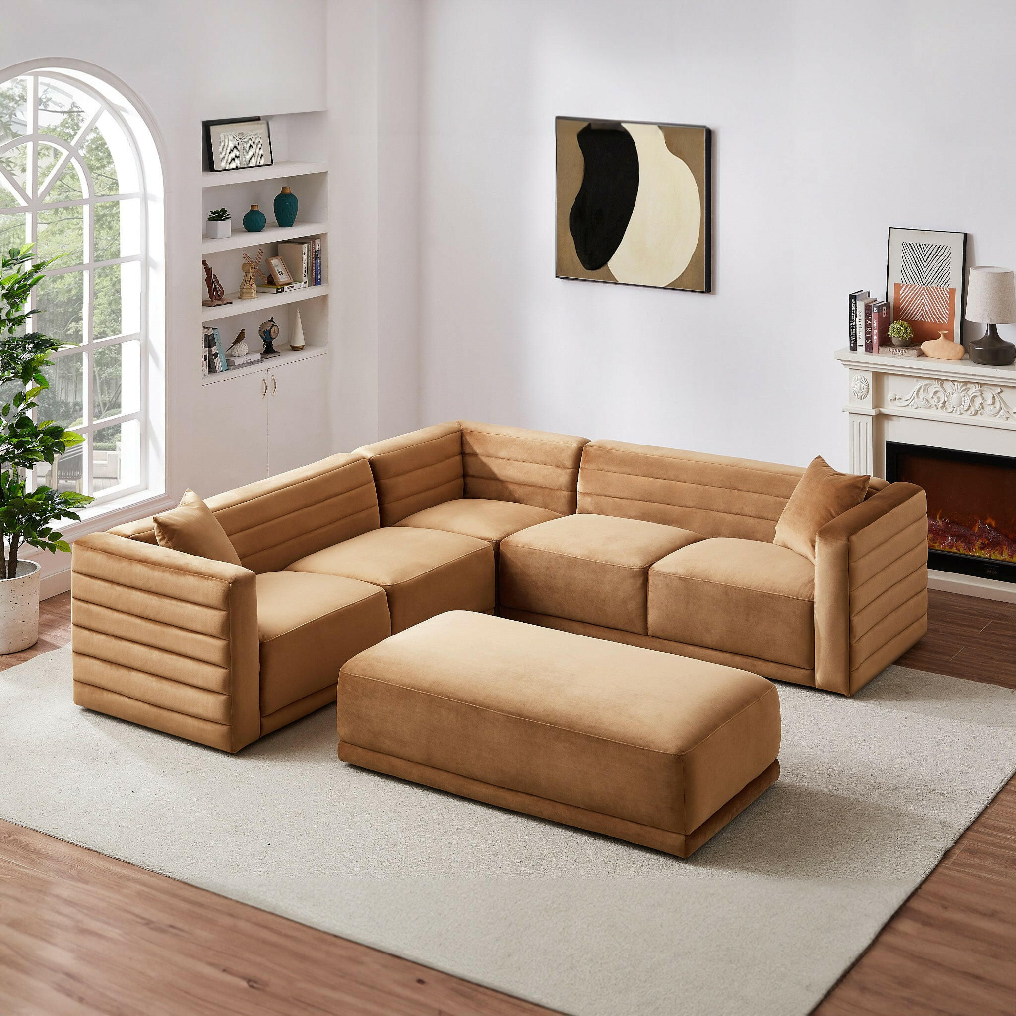 Solo Modular Corner Sectional  Sofa.