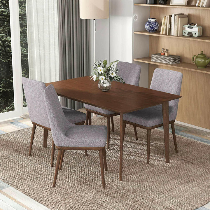 Carlos Solid Wood Dining Table 47".