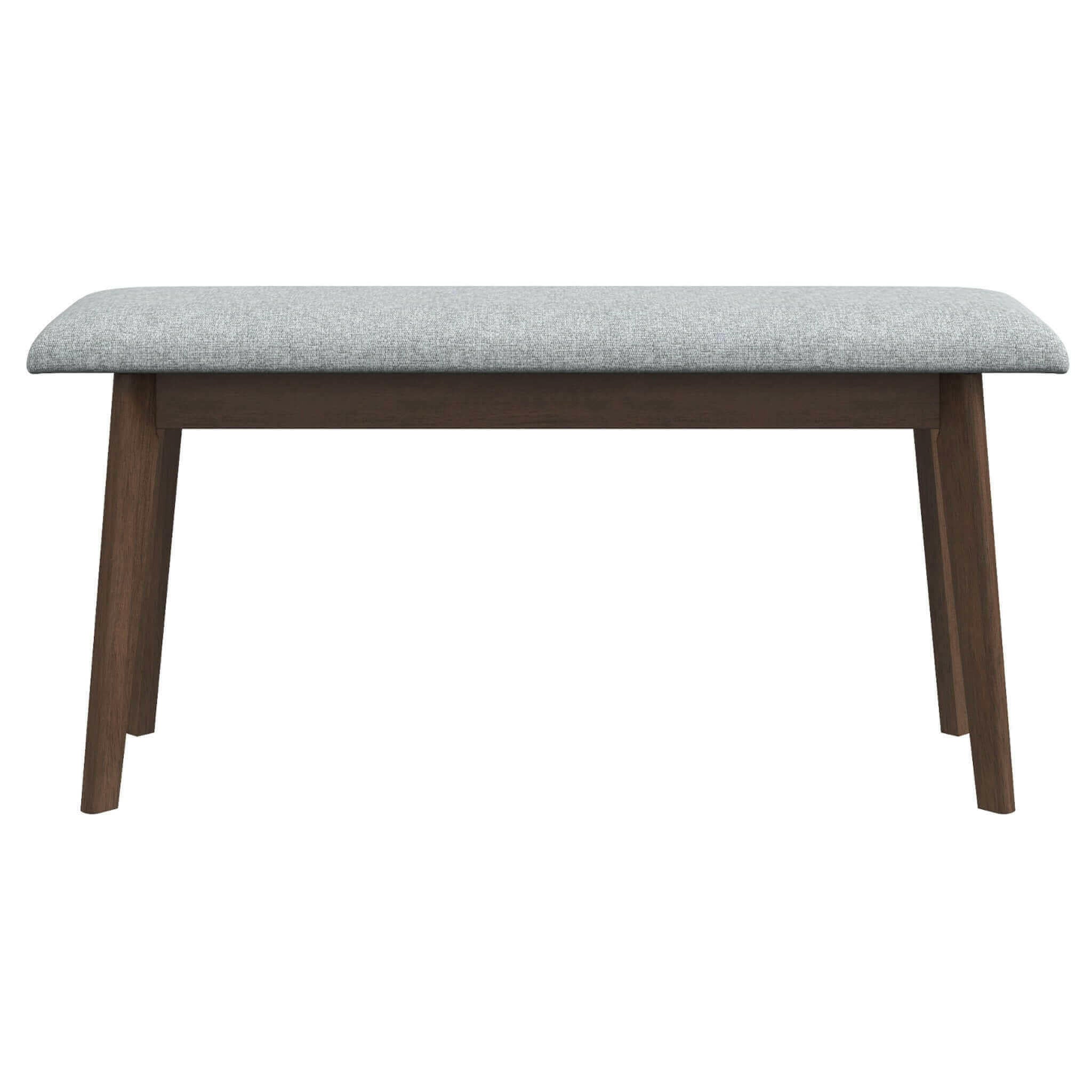 Carlos Fabric Upholstered Solid Wood Bench 36".