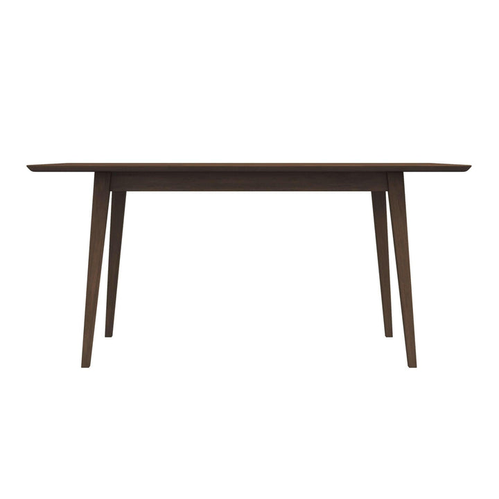 Levi Modern Style Solid Wood Rectangular Dining Kitchen Table 63".