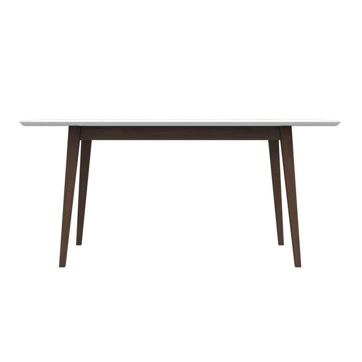 Levi Modern Style Solid Wood Rectangular Dining Kitchen Table 63".