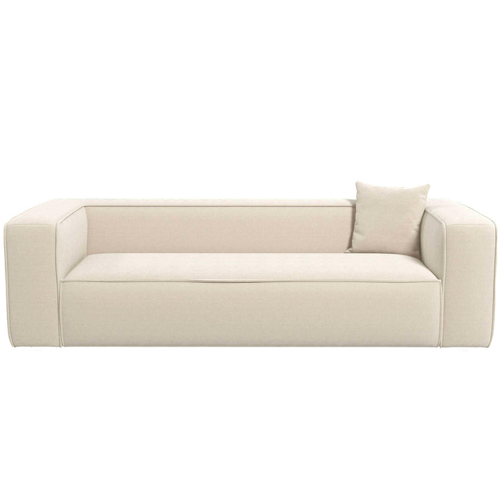 Marshall Modern Cream Boucle Sofa.