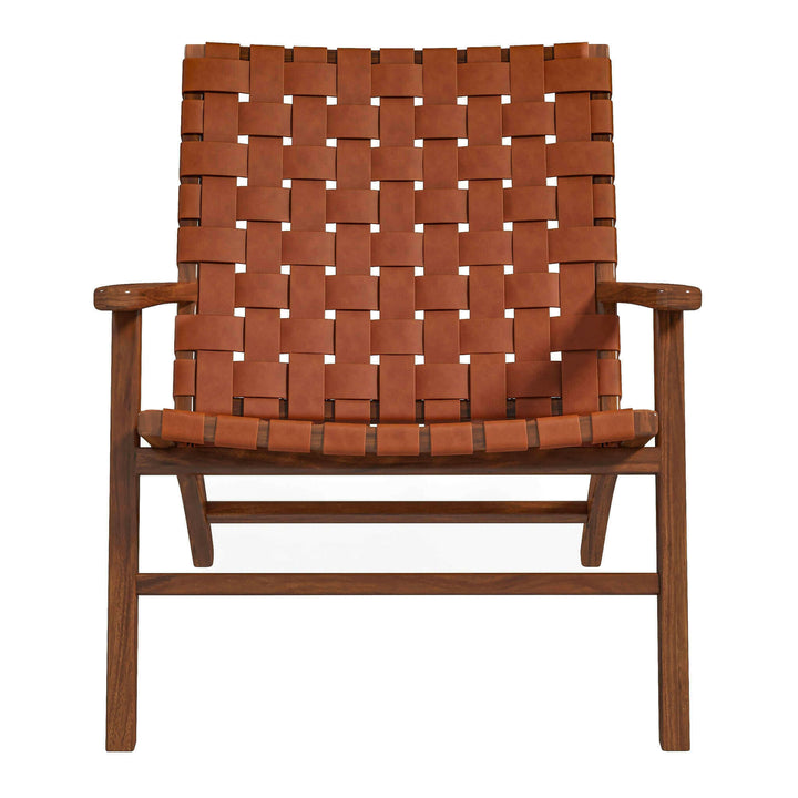 Kangley Leather Arm Chair.