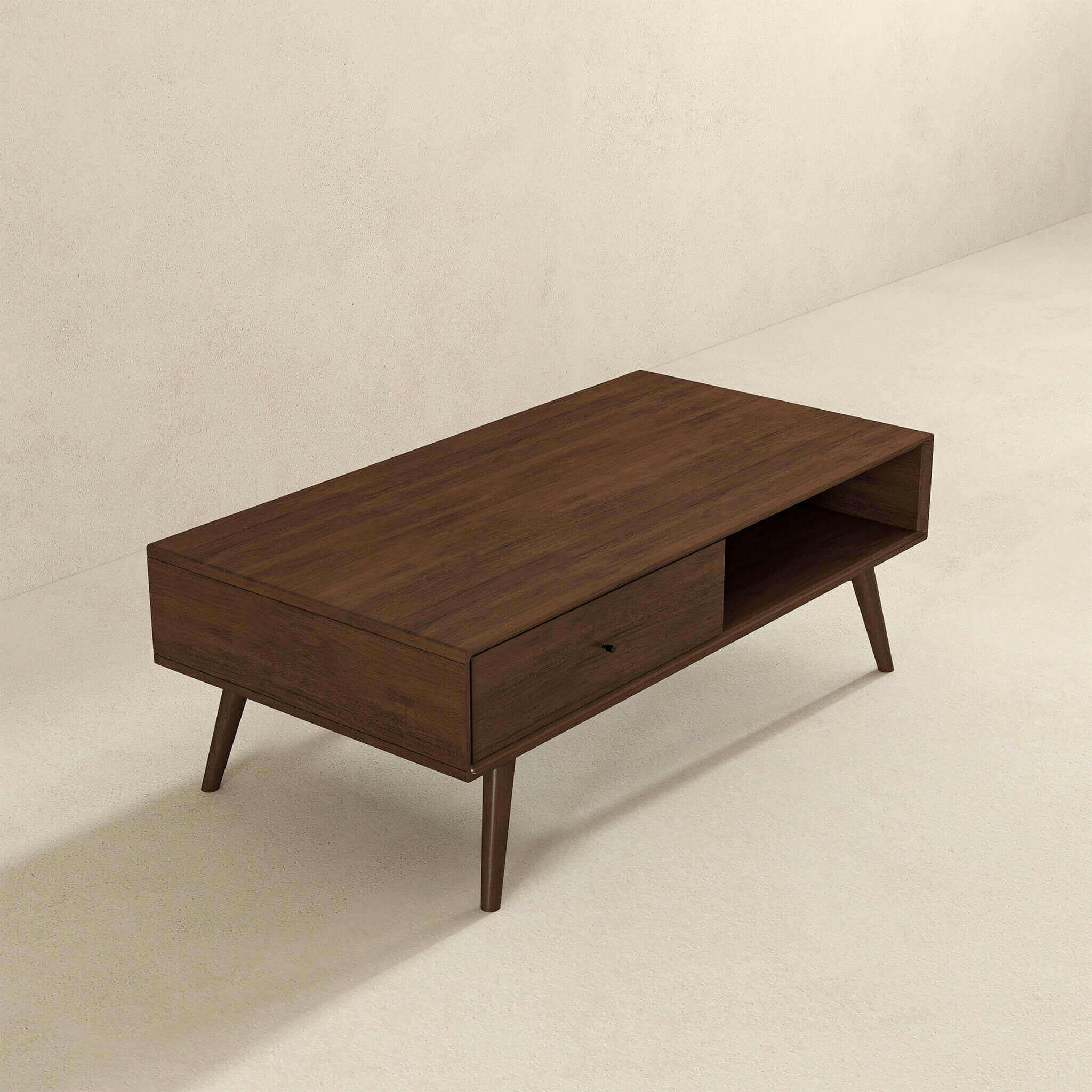 Caroline Walnut Coffee Table.