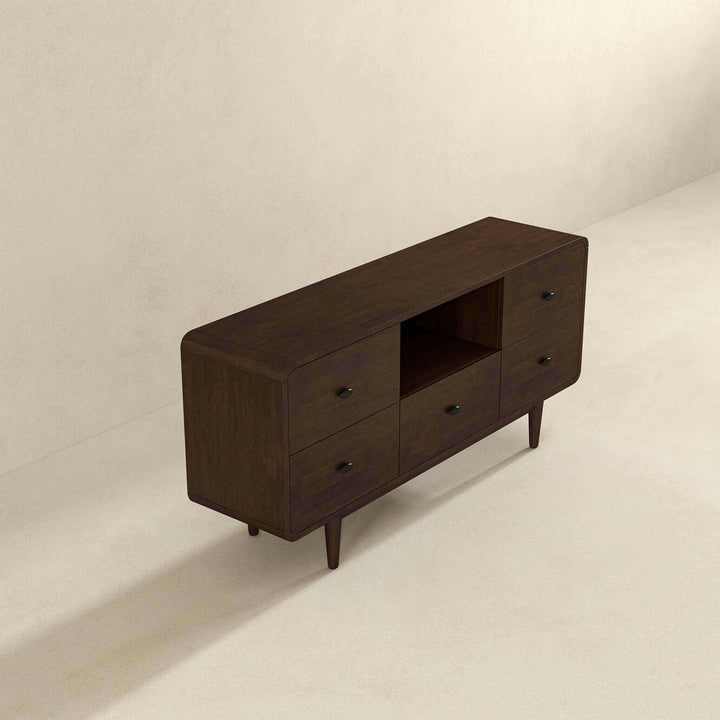 Alexa Mid Century Modern Style TV Stand.