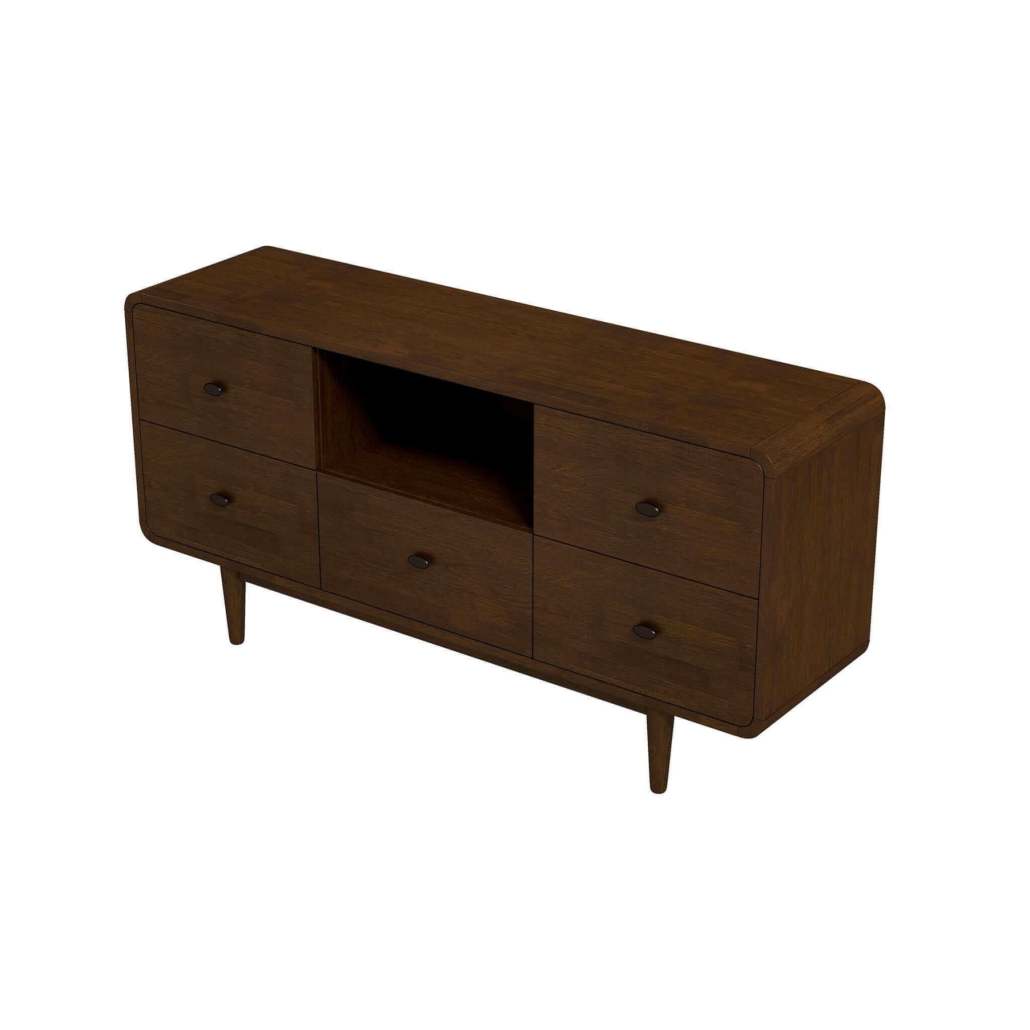 Alexa Mid Century Modern Style TV Stand.