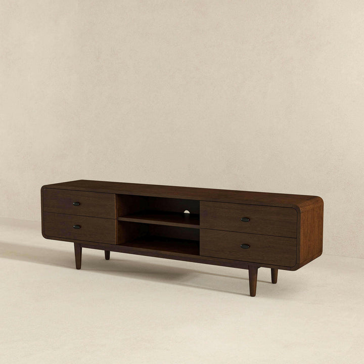 Alexa Mid Century Modern Style TV Stand.