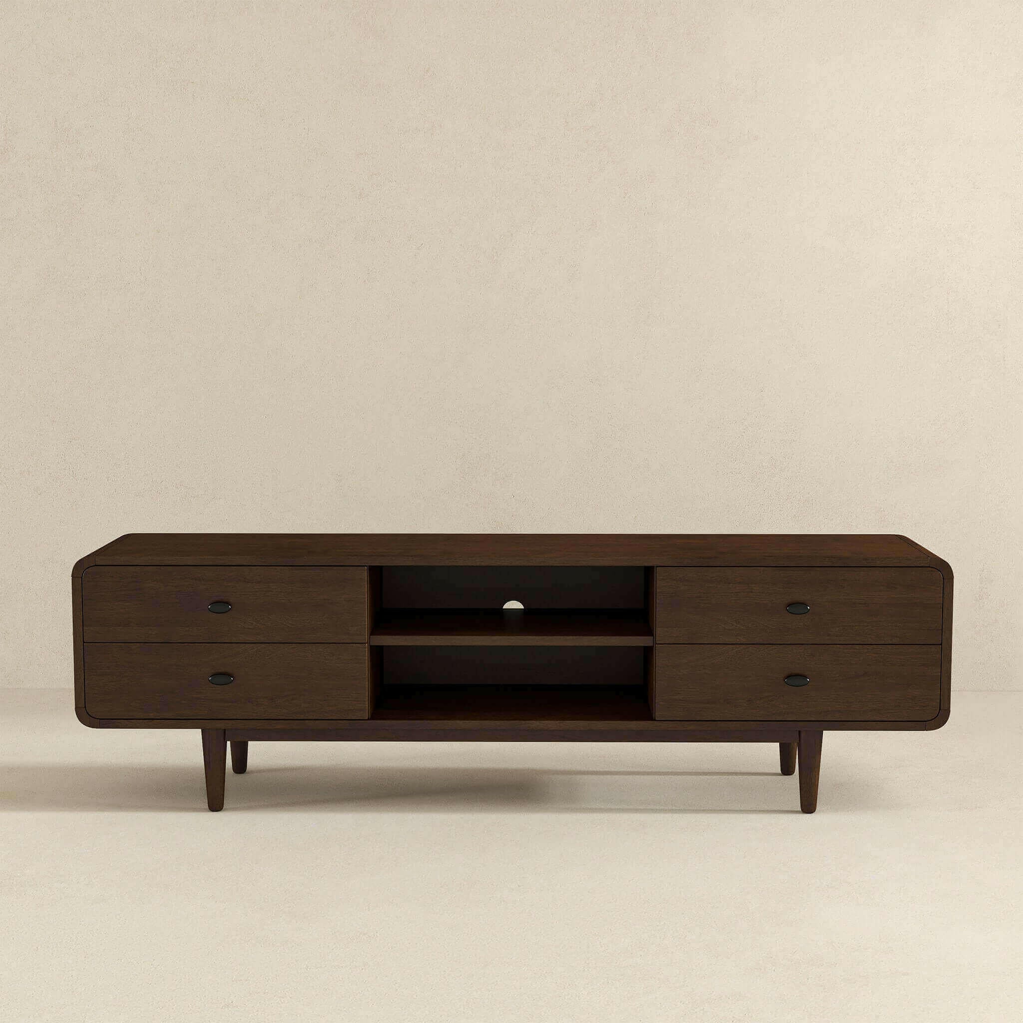 Alexa Mid Century Modern Style TV Stand.