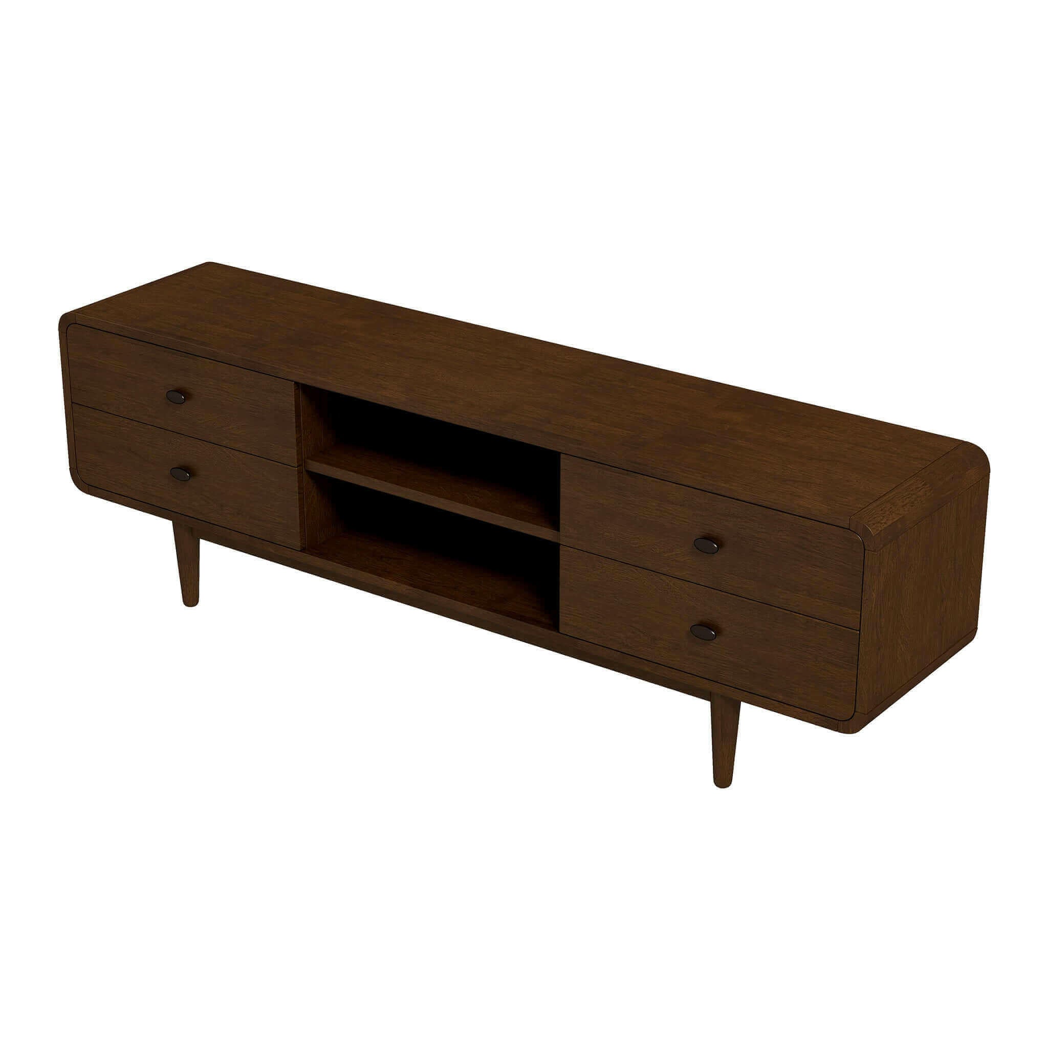 Alexa Mid Century Modern Style TV Stand.